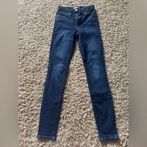 Good American Women's Skinny Jeans - Dark Blue